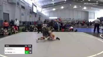 96 lbs Rr Rnd 2 - Dylan Tirapelle, The Club vs Landon Bliss, Team Hammer WA