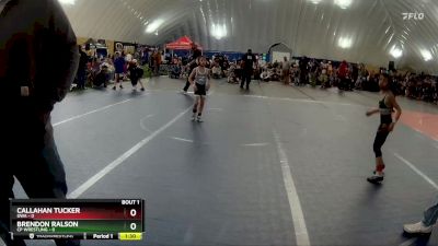 48 lbs Finals (2 Team) - Callahan Tucker, DWA vs Brendon Ralson, CP Wrestling