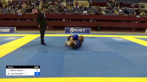Lillyana Alexis Rubio vs Micki Lee Twedell 2024 Pan IBJJF Jiu-Jitsu No-Gi Championship