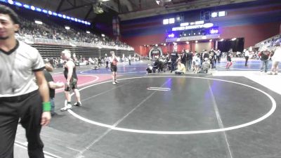 2nd Place - Bo McCauley, Bozeman WC vs Kade Delgado, Bear Creek Jr. Wrestling