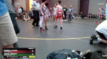 95 lbs Round 3 (4 Team) - Isabella Chapa, Alpha Elite vs Drake Arnold, Untouchables