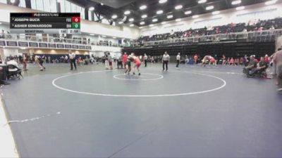 184 lbs Semifinal - Asher Edwardson, Shasta College vs Joseph Buck, Fresno City College