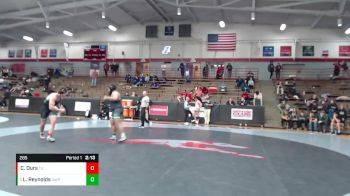 285 lbs Cons. Round 5 - Lloyd Reynolds, UW-Parkside vs Clayton Ours, Tiffin