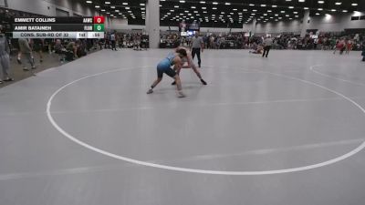165 lbs Cons. Sub-rd Of 32 - Emmett Collins, Alber Athletics Wrestling Club vs Amir Bataineh, Florida