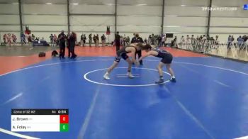 152 lbs Consolation - Josh Brown, OH vs Alex Foley, MA