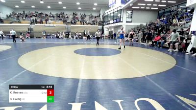 149 lbs Consi Of 16 #2 - Klay Reeves, Ohio State vs Sam Ewing, University At Buffalo