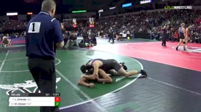 195 lbs Round of 64 - Isaiah Jimenez, Selma (CS) vs Max Gipson, Sutter (NS)