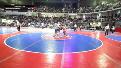190-1A Cons. Round 2 - George Campbell, McIntosh County Academy vs Leeson Allen, Toombs County