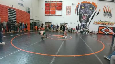 115-115 lbs Round 2 - Isaac Partridge, Worland Middle School vs Sawyer Ward, Lander Middle School
