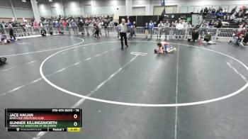 78 lbs Quarterfinal - Jace Hauan, Bear Cave Wrestling Club vs Gunner Killingsworth, Threestyle Wrestling Of Oklahoma