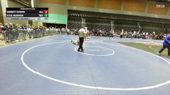 190 lbs Champ. Round 1 - Emmett Downs, Calaveras vs Kyle Nebeker, Twelve Bridges