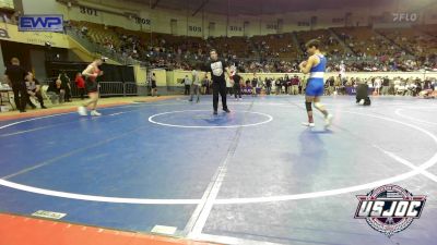 119 lbs Consi Of 16 #2 - Dathan Cuevas, Little Axe Takedown Club vs Eli Stahler, Cowboy Wrestling Club