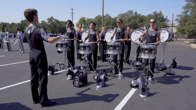 Chopping It Up with Cedar Park Percussion - Texas Marching Classic Prelims Warm-up