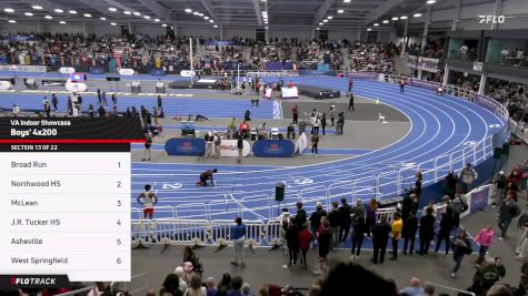 High School Boys' 4x200m Relay, Prelims 13