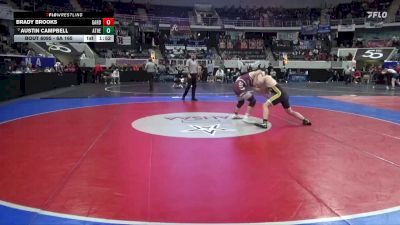 6A 165 lbs Quarterfinal - Austin Campbell, Athens vs Brady Brooks, Gardendale Hs