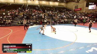 129 lbs Champ. Round 1 - Carter Goodwin, Layton High School vs Braken Hester, Box Elder