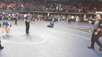 D 1 120 lbs Cons. Semi - Eli Vincent, Catholic - B.R. vs Liam Ritchie, St. Paul`s