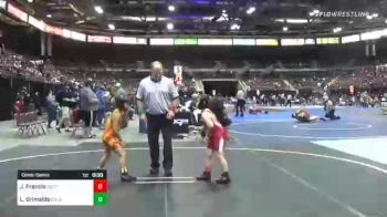 74 lbs Consolation - Jack Francis, Southern Idaho Training vs Logan Grimaldo, Caldwell WC