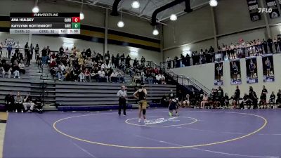 135 lbs Placement Matches (8 Team) - Ava Hulsey, Carrollton vs Kaylynn Hottenrott, Greenbrier