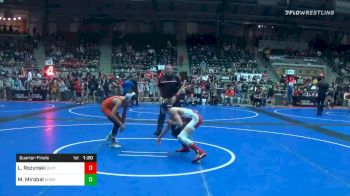 101 lbs Quarterfinal - Logan Rozynski, Buxton vs Moses Mirabal, Daniel Cormier Wrestling