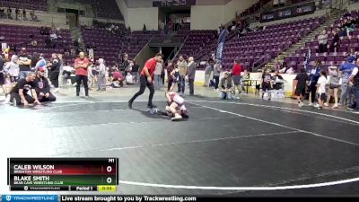 78 lbs 3rd Place Match - Caleb Wilson, Brighton Wrestling Club vs Blake Smith, Bear Cave Wrestling Club