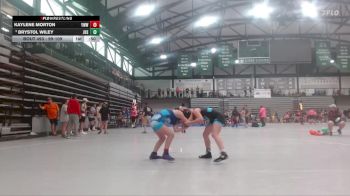 99-109 lbs Quarterfinal - Brystol Wiley, Sebolt Women Wrestling Academy vs Kaylene Morton, Young Warrior WrestlingAcademy