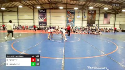 220 lbs Rr Rnd 1 - Brandon Turner, PSF vs Gavin Hannah, Camp Reynolds Wrestling Club