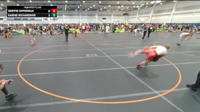 150 lbs Cons. Round 3 - Kaidge Richardson, Unattached vs Griffin Opperman, Unattached