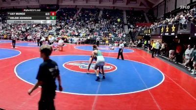 130 lbs Cons. Round 2 - Lily Munoz, Alexander vs Kelsie Johnson, Ola
