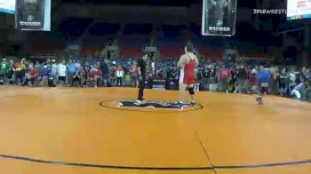 285 lbs Quarterfinal - Spencer Lanosga, Louisiana vs Sebastian Lopez, Kansas