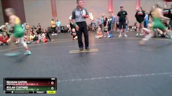 100 lbs Finals (8 Team) - Rylan Custard, Nebraska Queens Of The Corn 1 vs Reagan Eaton, Nebraska Queens Of The Corn 2