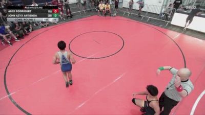 138 lbs Cons. Round 3 - John Azyx Artienda, Chino Hills WC vs Alex Rodriguez, Unattached