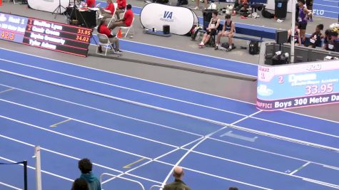 High School Boys' 300m, Finals 2