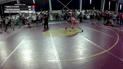 120 lbs Champ. Round 2 - Brice La Fleur, Dark Horse Wrestling Club vs Bryson Busler, Askren Wrestling Academy