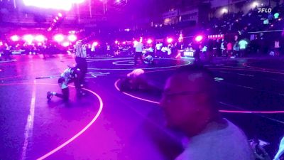 101 lbs Quarterfinal - Emersyn Copper, Hays Wrestling Club vs Yliani Garcia, Valley Bad Boys