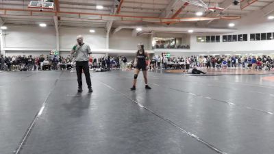 110 lbs Champ. Round 3 - Teagan Holbrook, Tinora High School vs Mia Forberg, Perry (Massillon)