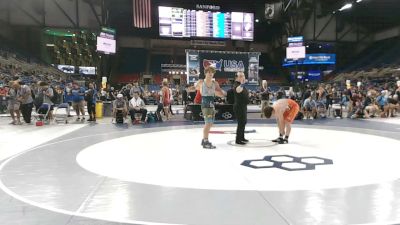 157 lbs Cons. Sub-rd Of 16 - Mack Powell, Oklahoma vs Dominic Way, West Virginia