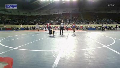 133 lbs Quarterfinal - Kemauree Lovelace, Bixby JH Girls vs Elizabeth Mannon, Broken Arrow Girls Junior High