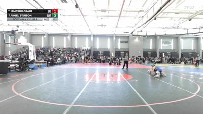 120 lbs Consi Of 4 - Jameson Grant, Bacon Academy vs Angel Stimson, East Lyme/Norwich Tech