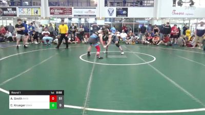 160 lbs Round 1 - Austin Smith, Patriots WC WV vs Caden Krueger, Grandville WC