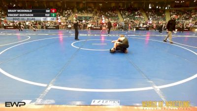 90 lbs Consi Of 8 #1 - Brady McDonald, Raw Wrestling Club vs Vincent Gustason, Port City Wrestling