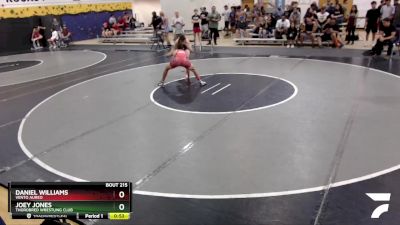 132 lbs Cons. Round 3 - Daniel Williams, Vento Aureo vs Joey Jones, Thorobred Wrestling Club