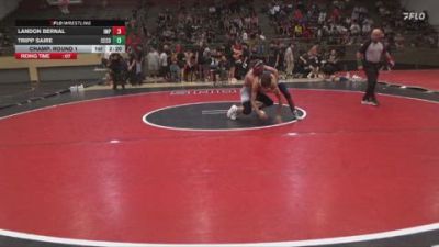 133 lbs Champ. Round 1 - Landon Bernal, Imperial Valley College vs Tripp Saire, Cerritos College