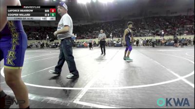 130 lbs Consi Of 16 #2 - Sam Takape, Kingfisher YellowJackets vs Dominik Dinger, Newkirk Takedown Club