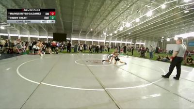 135 lbs Cons. Semi - Timmy Valeti, Champions Wrestling Club vs Markus Reyes-Galdamez, Sanderson Wrestling Academy