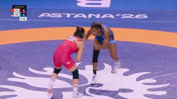 72 kg 1/4 Final - Nurzat Nurtaeva, Kyrgyzstan vs Precious Rosanna Bell, United States