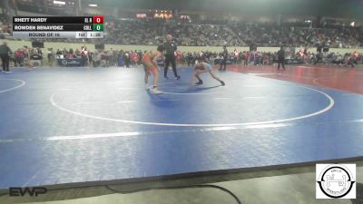 94 lbs Round Of 16 - Rhett Hardy, El Reno vs Rowden Benavidez, Collinsville Junior High