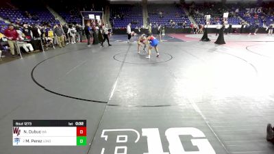 150 lbs Round Of 16 - Nick Dubuc, Westford Academy vs Manny Perez, Londonderry