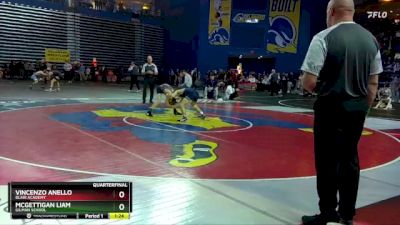 106 lbs Quarterfinal - McGettigan Liam, Gilman School vs Vincenzo Anello, Blair Academy