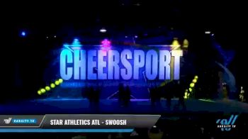 Star Athletics ATL - Swoosh [2021 L4 Senior - Small - B Day 2] 2021 CHEERSPORT National Cheerleading Championship